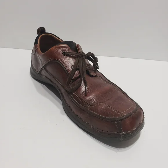 Clarks Men's Brown Leather Loafer Shoes